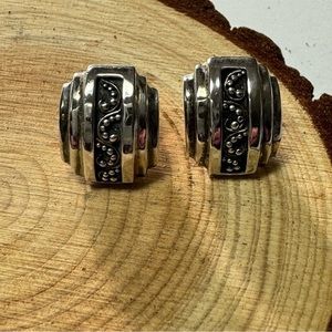 Lois Hill sterling silver earrings